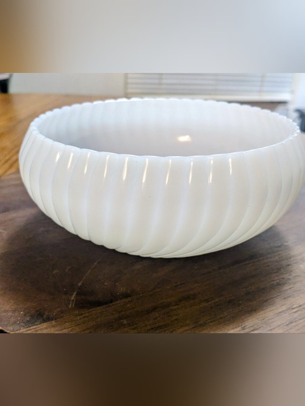 MCM Fire King Milk Glass Bowl